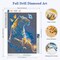 Tiger 5D Diamond Painting Kit for Adults – Full Drill Starry Sky DIY Gem Art, Beginner-Friendly 12x16 Inch (30x40cm) Wall Décor & Gift